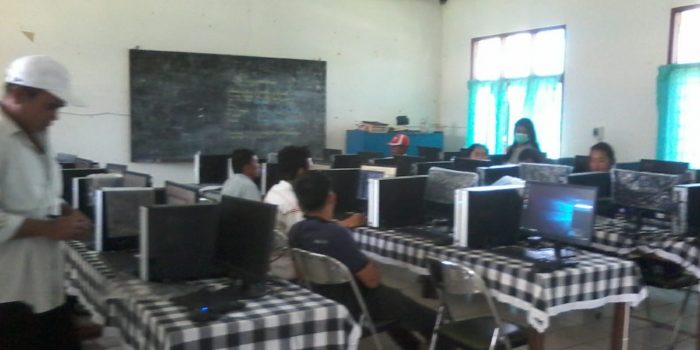 Hadapi UNBK 2020, SKB Porsea Laksanakan Simulasi Warga Belajar Paket C