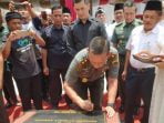 Resmikan Masjid Al Ikhlas, Pangdam I/BB Berterimakasih ke Ketua  Budha Tzu Chi, Mujianto