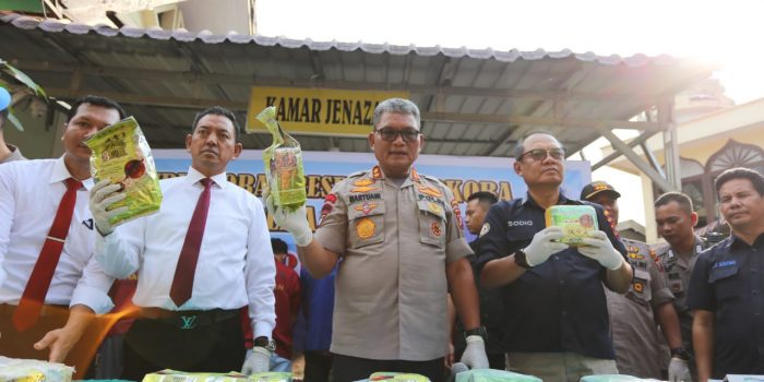 Poldasu Tembak Mati  2 Jaringan Pengedar Narkoba Internasional