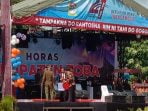 Turut Meriahkan HUT toba ke-21, Perum jasa Tirta 1 Sumbang Puluhan Hadiah
