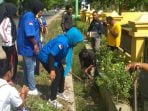 Gelar Gotong Royong, Lurah Sawit Seberang Gandeng Karang Taruna