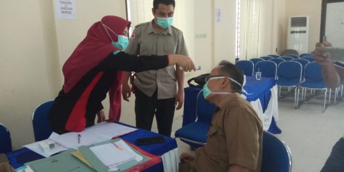 Posko Gugus Tugas di Perbatasan Minim Fasilitas, di Aceh Singkil Dua ODP