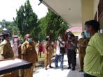 Cegah Penyebaran Covid-19 di Langkat, Bupati  Tinjau Lokasi Karantina Warga dan Vidcon dengan Gubsu