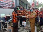 Pemuda Pancasila  Aceh Selatan  Lakukan Penyemprotan  Disinfektan, Bagi 1000 Masker dan Hand Sanitizer