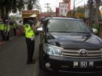Cegah Penyebaran Covid 19, Polres Labuhanbatu Lakukan Penyekatan Kendaraan