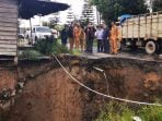 Longsor di Jalan Provinsi Desa Basam, Terkelin Minta UPT Bina Marga Kabanjahe Gerak Cepat