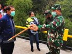 Program TMMD 107 Selesai Dikerjakan, Terkelin dan Dandim 0205/TK Tinjau Jembatan Merah Putih