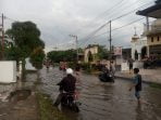 3 Hari Genangan Air Tak Surut di Paya Geli, “Selamat Datang di Waterpark Jalan Tanjungbalai”