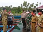 Cegah Covid-19, Muspika Gumer Turun ke Kawasan Kepulauan