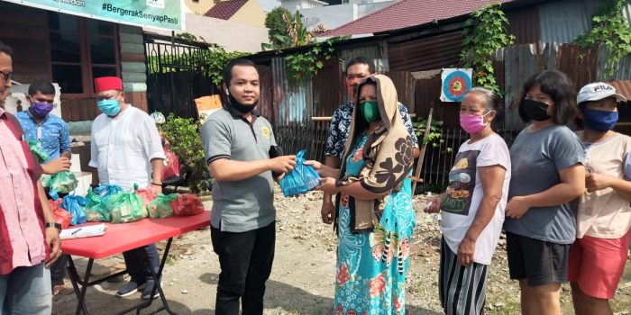 Kali Ini IPI Sumut Bagikan Bantuan ke Gaperta Ujung