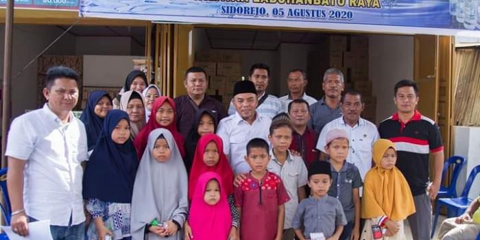 Bupati Labuhanbatu Hadiri Grand Opening Distributor Air Minum Liga