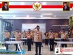 Kwarcab Pramuka Langkat Ikuti HUT Pramuka ke-59 Lewat Vidcon