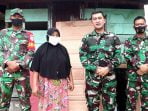 Dandim 0104/Atim Tinjau Pengerjaan Bedah Rumah Di Langsa Barat