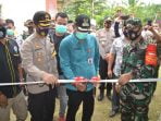 Bupati Rocky Bersama Dandim 0104/Atim dan Kapolres Langsa, Resmikan Gampong Tangguh