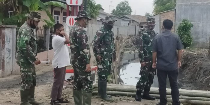 Dandim 0201/BS Hadir Dilokasi TMMD 109, Prajurit dan Warga Semakin Semangat Bekerja