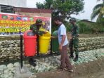 Mengingtakan Kembali Warga di di Seputaran Beronjong Sei Merah Bekas Lokasi TMMD Ke – 109 Kodim 0201/BS, Untuk Membuang Sampah Pada tempatnya.
