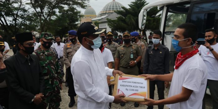 Pemkab Aceh Timur Sambut Nelayan yang Ditahan di Thailand