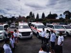 Pemkab Karo Kembali Mendapat Bantuan 6 Unit Mobil Ambulance Dari Kemenkes RI