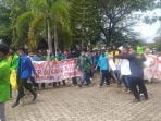 Mahasiswa Demo Tolak Omnibus Law, DPR Aceh Singkil Teken Petisi Dukungan