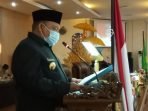 Bupati Langkat Hadiri Paripurna Hasil Reses, Judul Ranperda dan Pembentukan Perda 2021