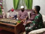 Satgas TMMD Kodim 0201/BS Anjangsana ke rumah warga di lokasi TMMD