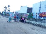 Setelah Selesai TMMD ke-109 Kodim 0201/BS Anak-Anak Asyik Bermain Di Bantaran Sungai Sei Merah