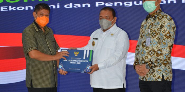 Pemkab Langkat Terima DIPA dan TKDD TA 2021