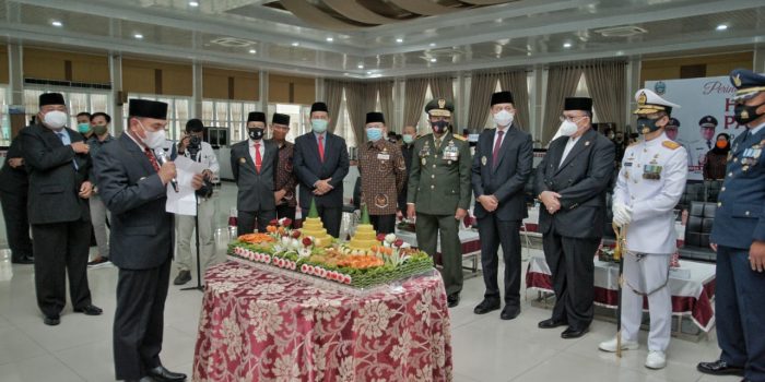 Pjs Wali Kota Medan Ikuti Upacara Ziarah Nasional Secara Virtual