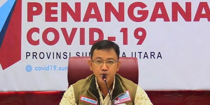 Trend Angka Kesembuhan Covid-19 di Sumut Masuk Zona Orange