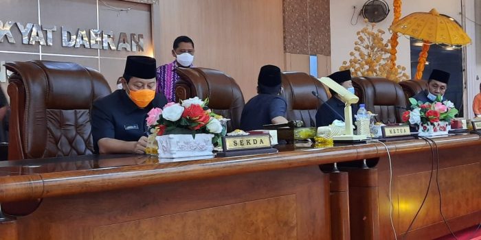 DPRD Langkat Gelar Paripurna Laporan Kinerja