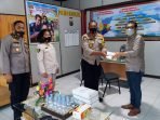 DPD TMP Sumut salurkan Bantuan Rapid Test Kepada Polres dan BNN Pematangsiantar