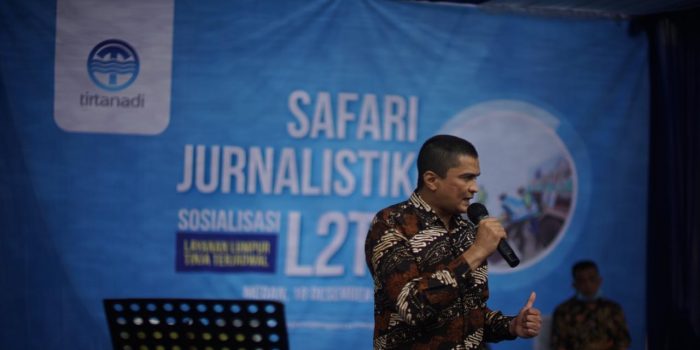 PDAM Tirtanadi – Forwadi Gelar Safari Jurnalistik Sosialisasi L2T2