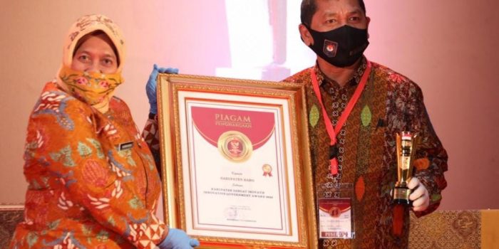 Pertama Kali, Pemkab Karo Raih Inovatif Goverment Award