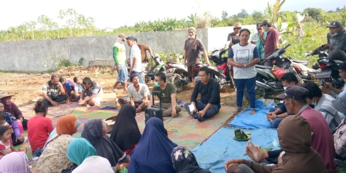 Lahan Kelompok Tani Arih Ersada Aron Bolon Diduga Diseruduk Mafia Tanah