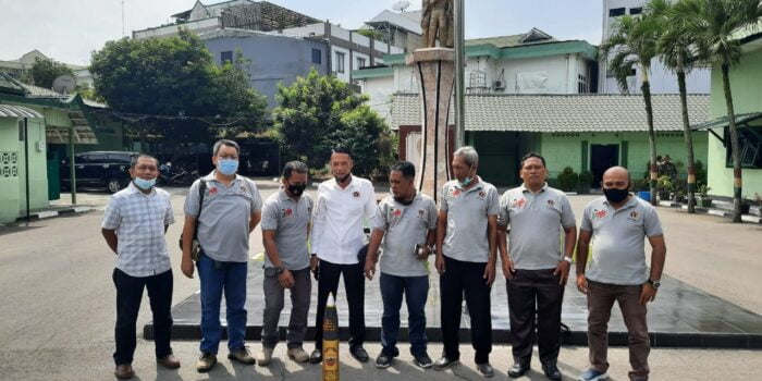 PWI Langkat Silaturahmi ke Kodim 0203 Binjai