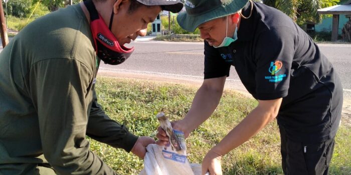 Peringati HPSN 2021, Wakil Walikota Langsa Gelar Aksi Kutip Sampah