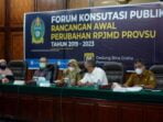 Pemprovsu Akan Ubah RPJMD 2019-2023
