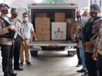 Polres Palas Kawal Distribusi 2.800 Vial Vaksin Covid -19