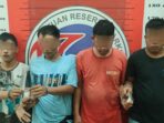Terlibat Kasus Narkotika, Empat Sekawan Ditangkap