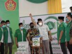 Mahsin SH Hadiri Pembukaan PKL dan Susbalan GP Ansor Sumut