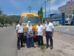 SMPN 2 Tapaktuan Dapat Bantuan Bus Sekolah Dari Dishub