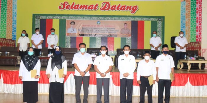 Bupati Aceh Selatan Apresiasi Plt Kepala BKPSDM