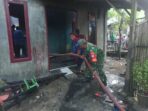 Diduga Akibat Korsleting Listrik, Rumah dan Isinya Terbakar di Aceh Utara