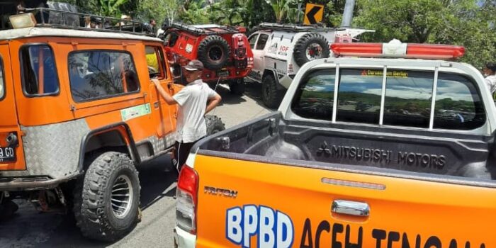 Bus Wisatawan Dari Langsa, Terjun ke Jurang di Aceh Tengah