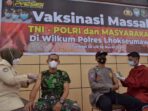 Vaksinasi TNI Tahap II Hampir Rampung, Ini Kata Danrem 011/LW