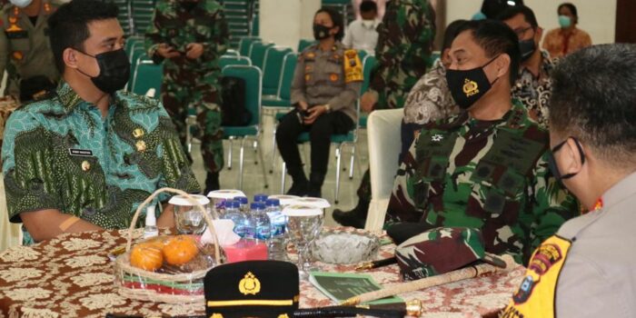Danjen Akademi TNI dan Wali Kota Medan Tinjau Fasilitas Latsitarda Nusantara XLI