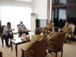 Kepala Kantor Pos Asahan Bertemu Bupati Surya