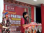 Muzakir Manaf Hadiri Raker dan Pelantikan DPW Partai Aceh