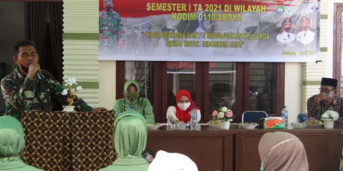 Kodim 0110/Abdya Gelar Kegiatan Program KB Kesehatan