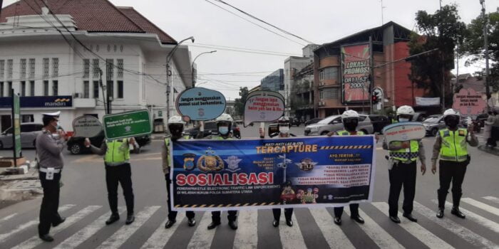 Polda Sumut Keluarkan 4.306 Teguran Pelanggaran Lalu Lintas
